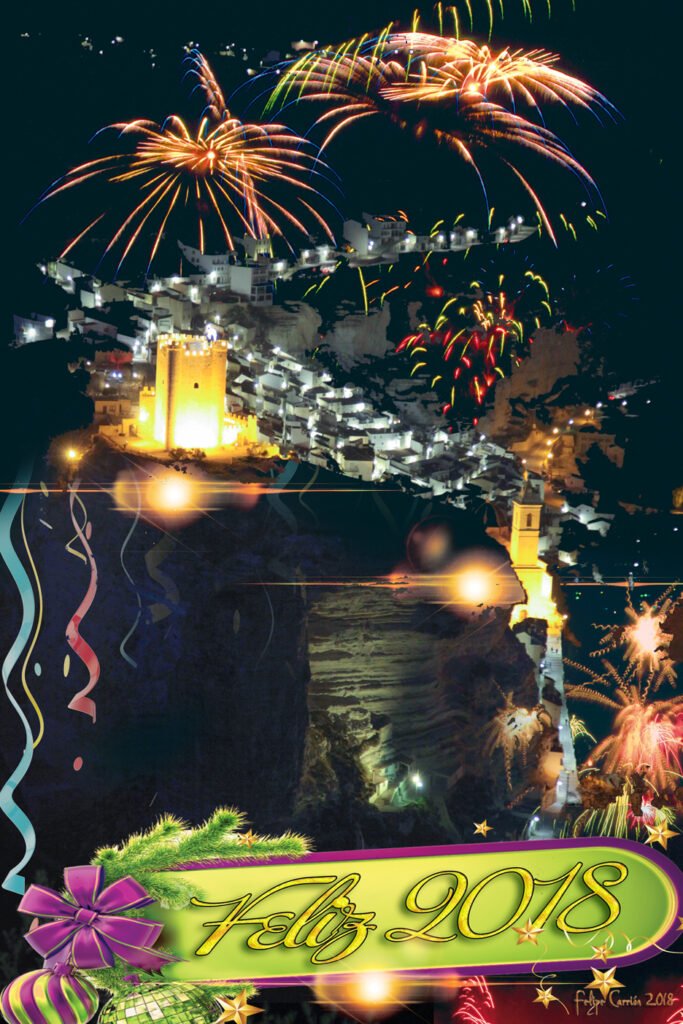 Feliz año 2018 Alcalá del Júcar